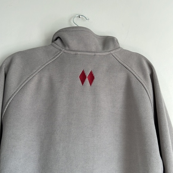 Men’s XXL Double Diamond 1/4 zip pullover, very warm, Gorpcore, Normcore - Picture 10 of 11